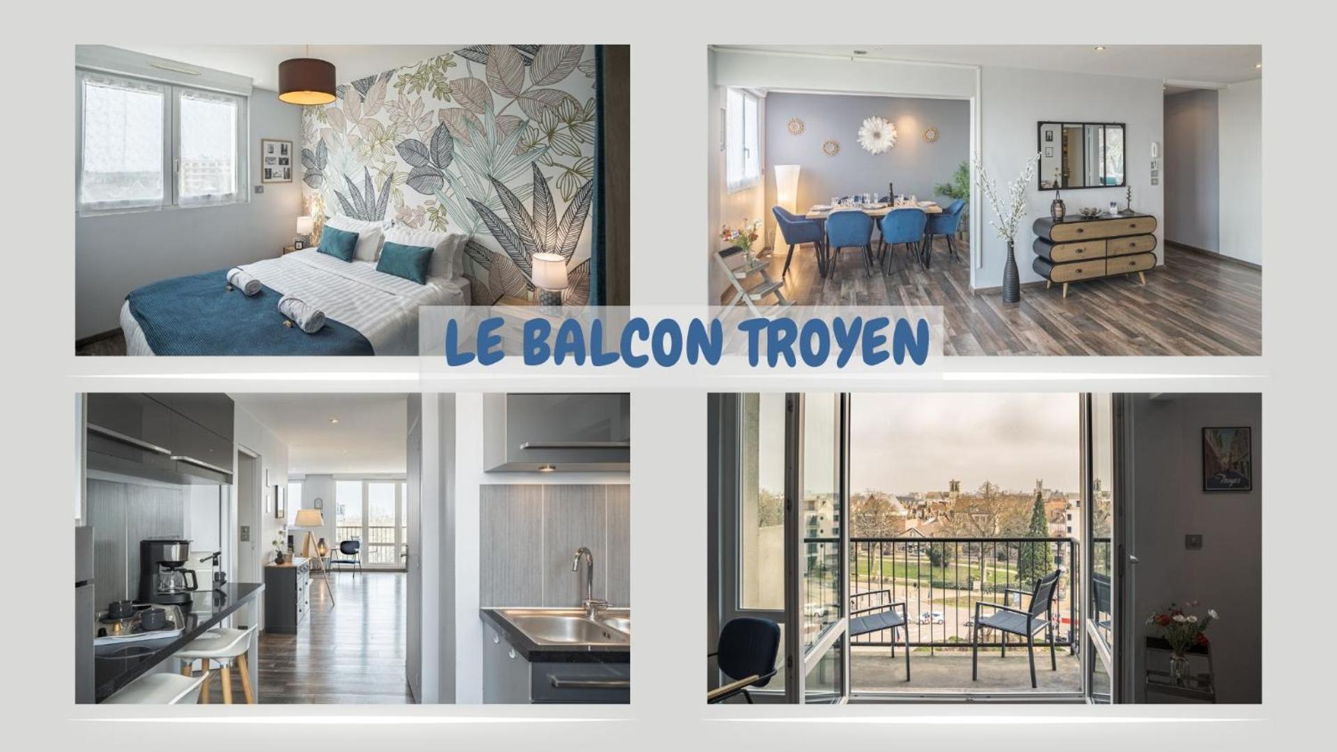 Le Balcon Troyen - Proche Hypercentre - 4 Pers. Appartement Troyes Buitenkant foto